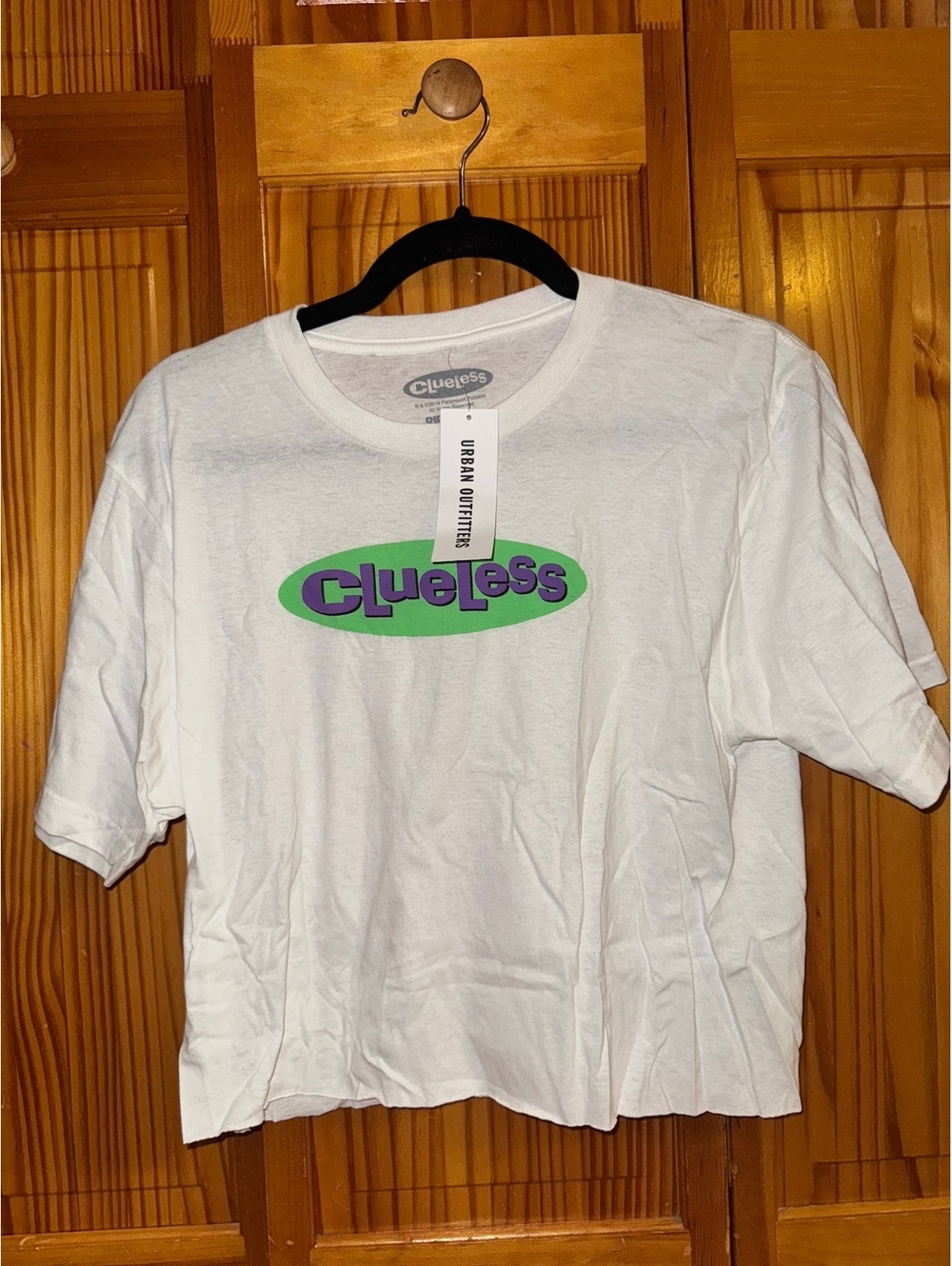 Clueless white graphic T-shirt